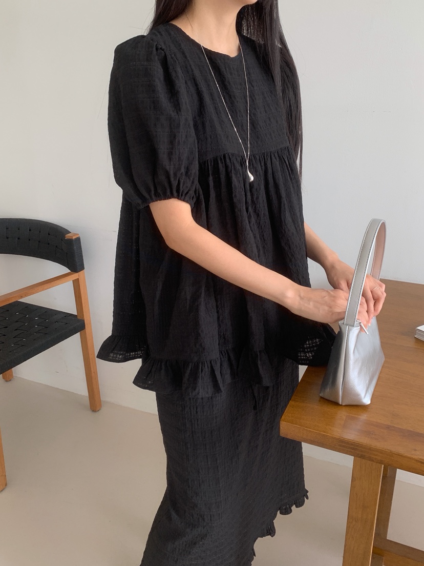 GOYOU東大門㊣實拍女士新品休閑25春夏人氣真品時尚襯衫蕾絲衫de goyou襯衫/蕾絲衫