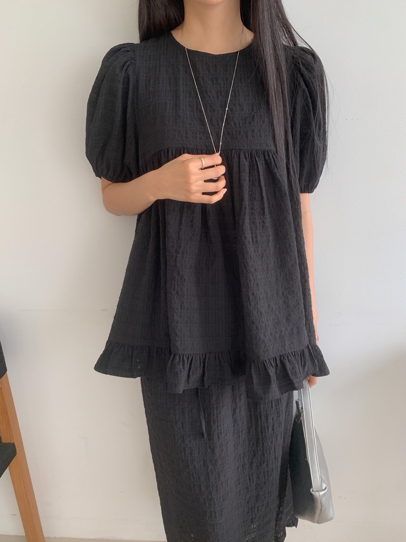 GOYOU東大門㊣實拍女士新品休閑25春夏人氣真品時尚襯衫蕾絲衫de goyou襯衫/蕾絲衫