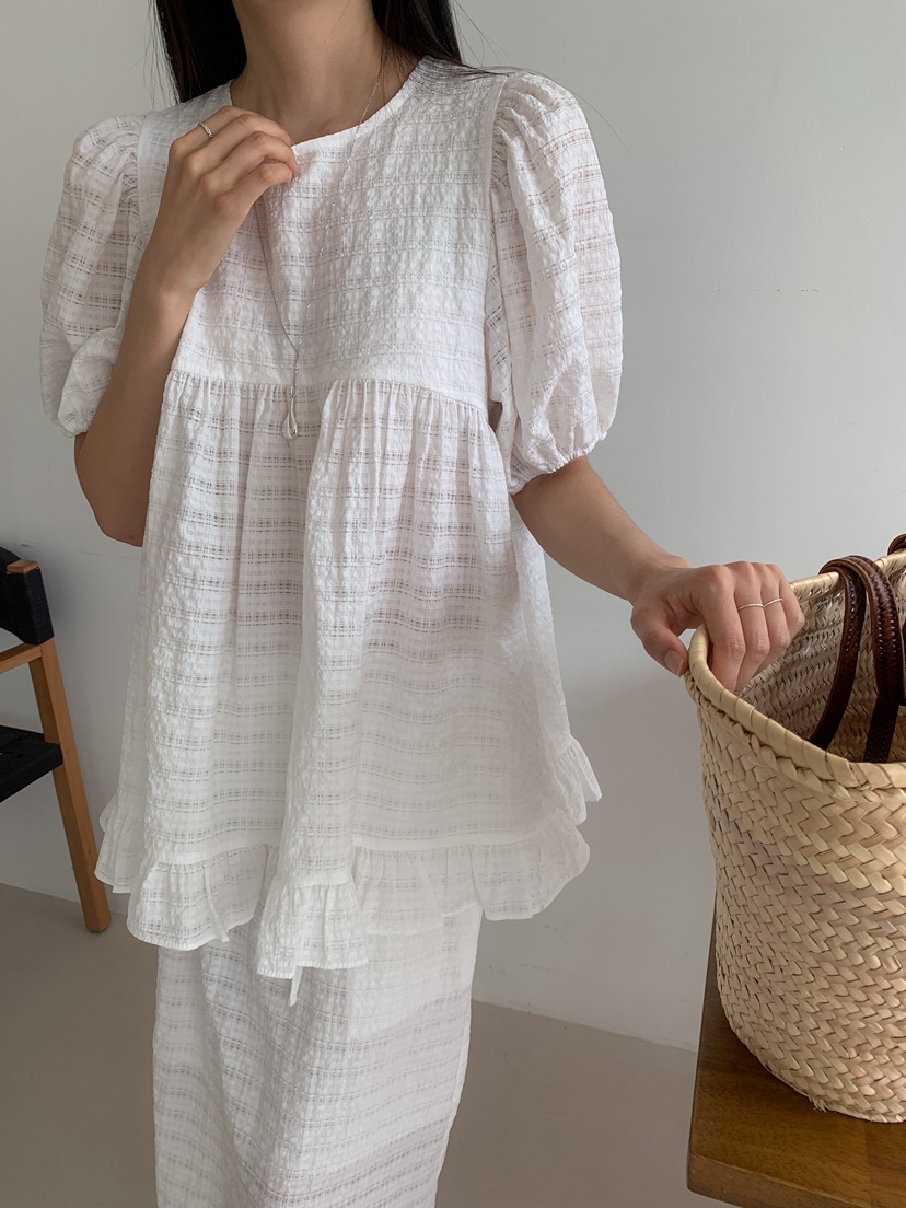 GOYOU東大門㊣實拍女士新品休閑25春夏人氣真品時尚襯衫蕾絲衫de goyou襯衫/蕾絲衫