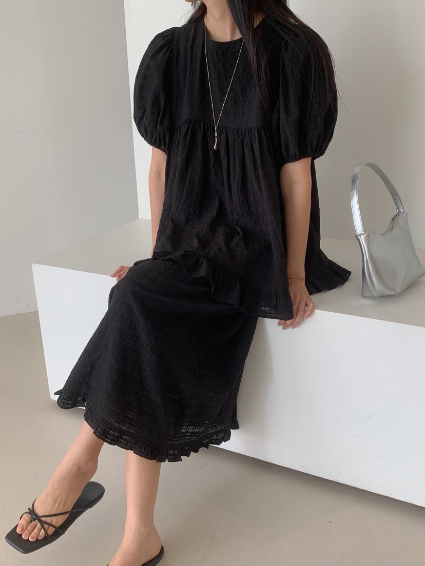 GOYOU東大門㊣直郵女士新品時尚熱賣職業真品休閑推薦25春夏長裙de goyou長裙