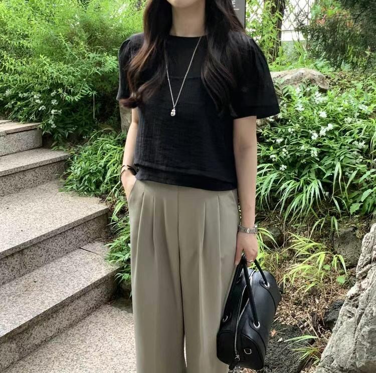 GAMGAK東大門㊣直郵女士新款推薦人氣熱賣25春夏休閑時尚套裝GAMGAK套裝