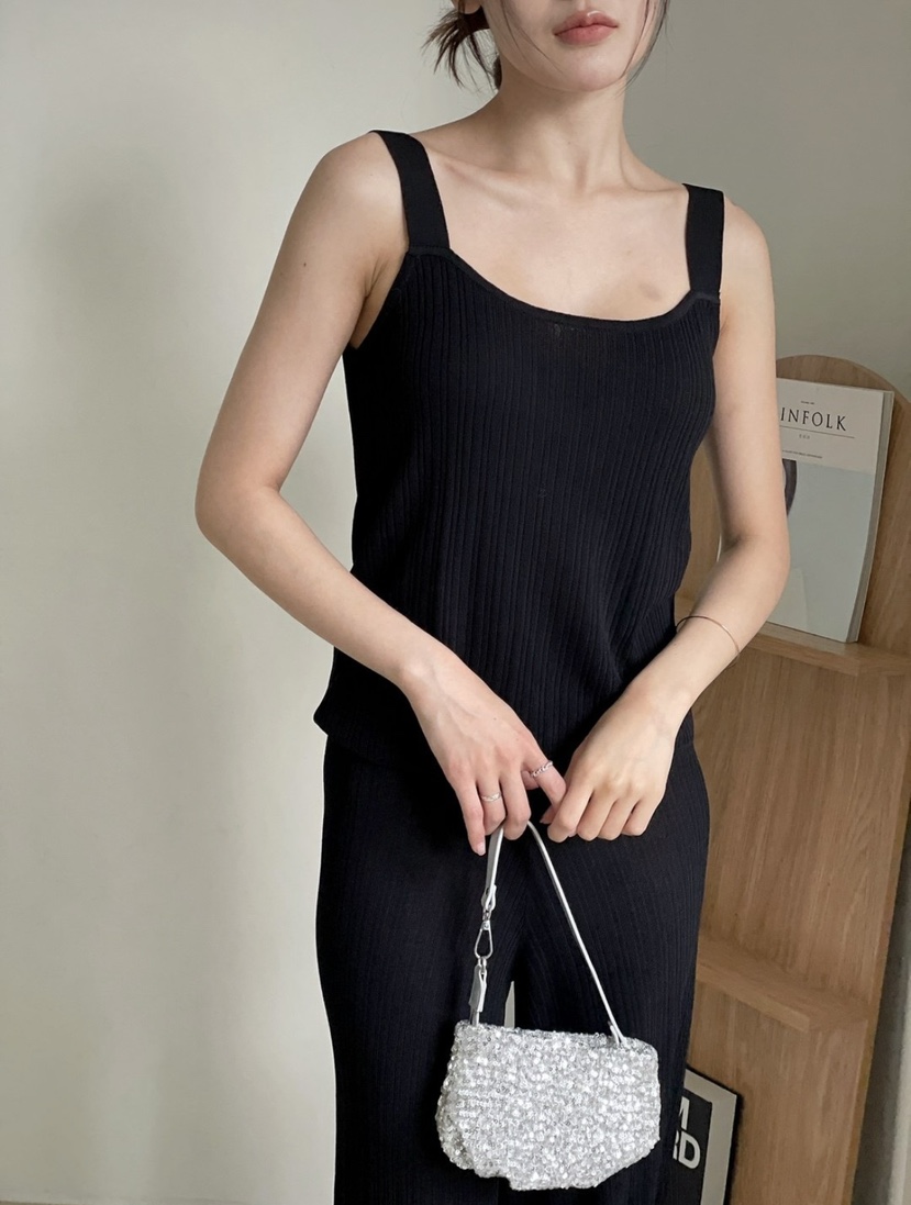 I BLLE東大門㊣代購女裝新款職業真品25春夏時尚人氣吊帶背心I BLLE吊帶/背心