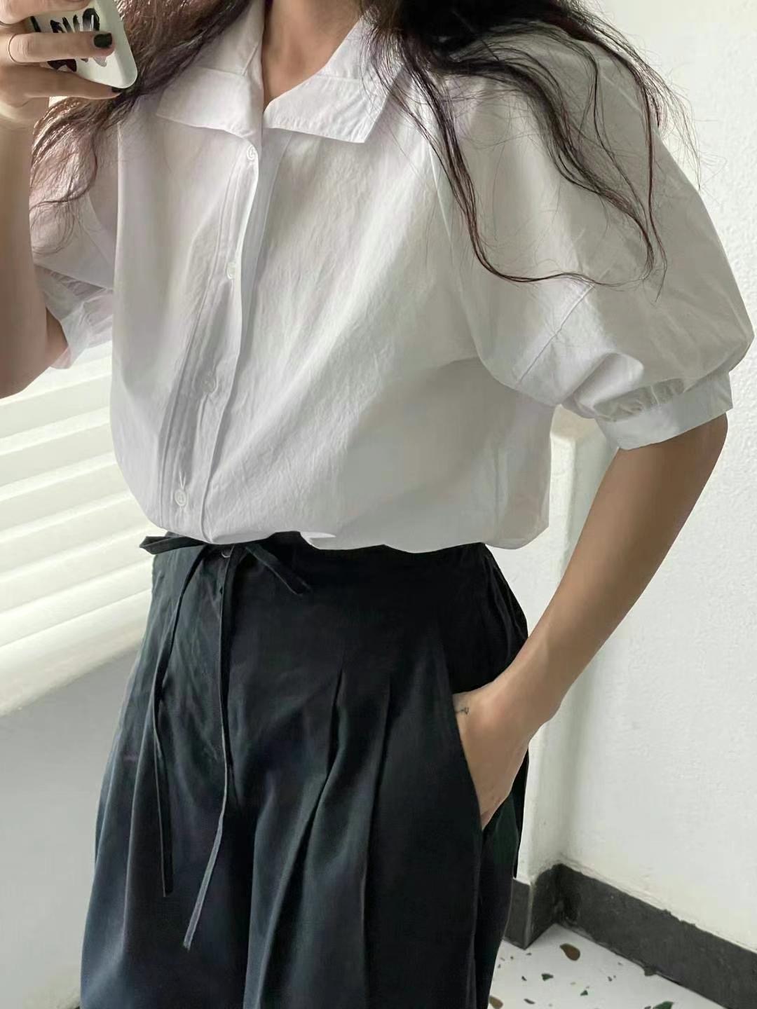 GAMGAK東大門㊣實拍女士新品真品人氣時尚熱賣推薦襯衫蕾絲衫GAMGAK襯衫/蕾絲衫
