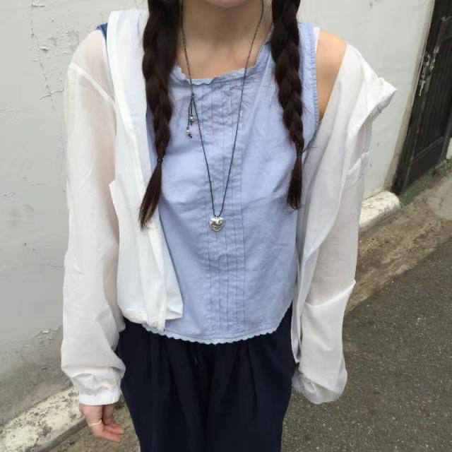 GAMGAK韓國直郵㊣女裝新品人氣職業熱賣25春夏休閑襯衫蕾絲衫GAMGAK襯衫/蕾絲衫