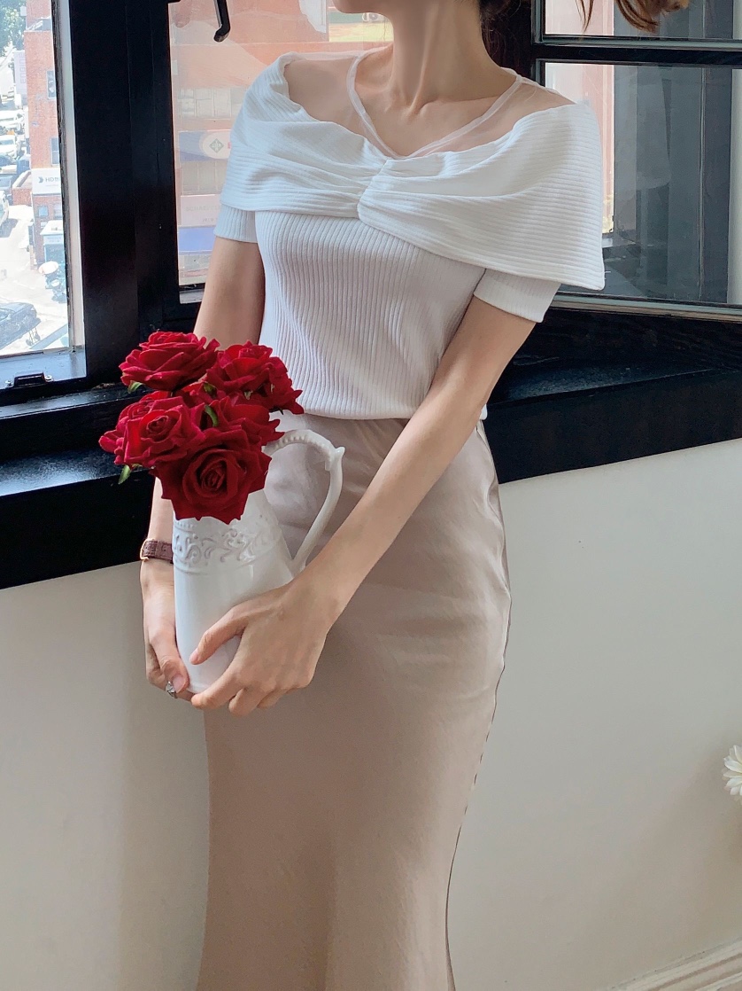 CRONG東大門㊣代購女裝新款推薦職業熱賣25春夏休閑襯衫蕾絲衫CRONG襯衫/蕾絲衫