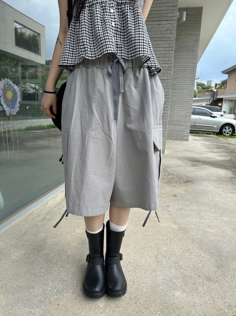 SHOTGUN東大門㊣實拍女士新品熱賣推薦時尚職業人氣休閑短褲SHOTGUN短褲圖色2