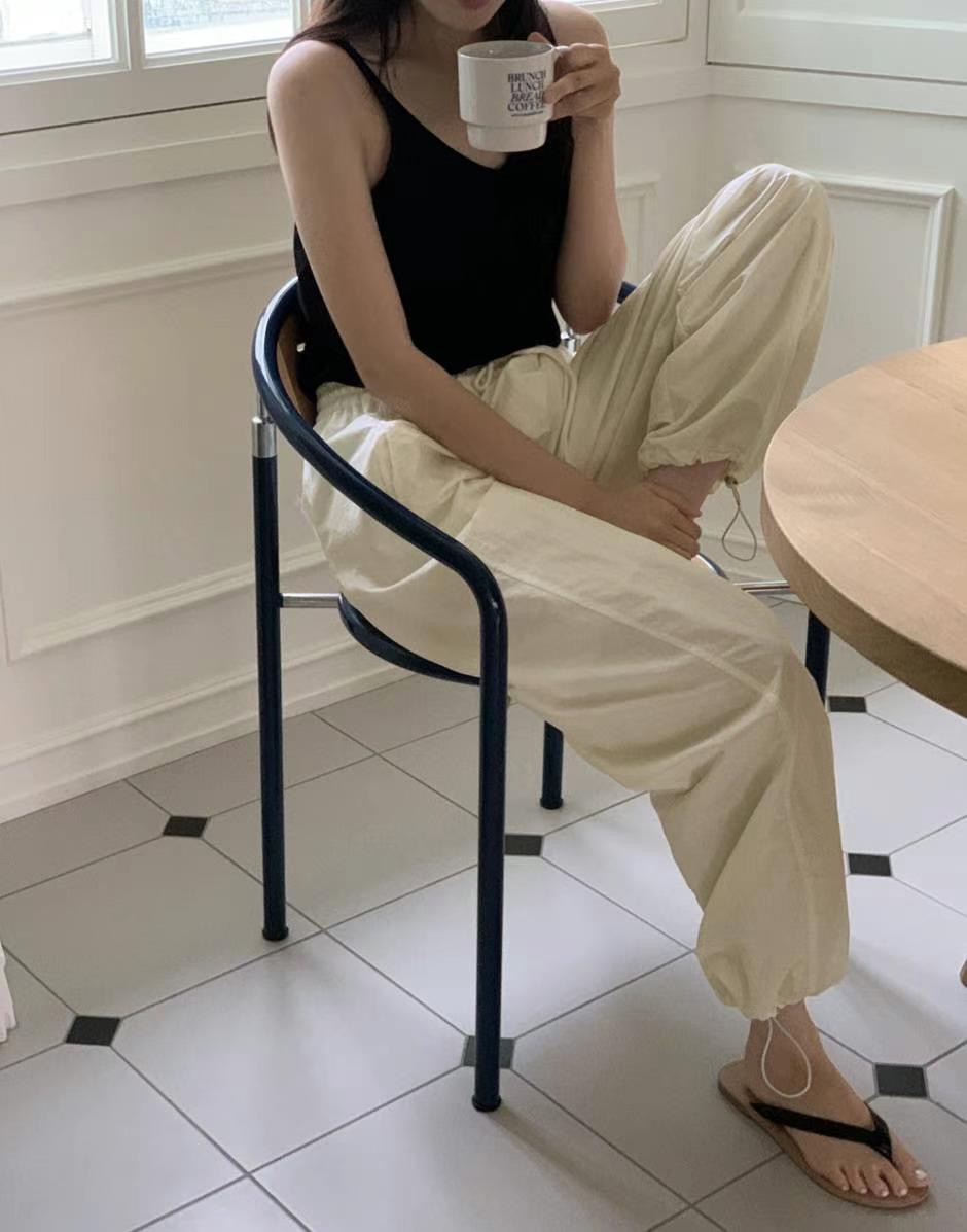 GAMGAK東大門㊣直郵女士新款職業人氣25春夏時尚休閑休閑褲GAMGAK休閑褲