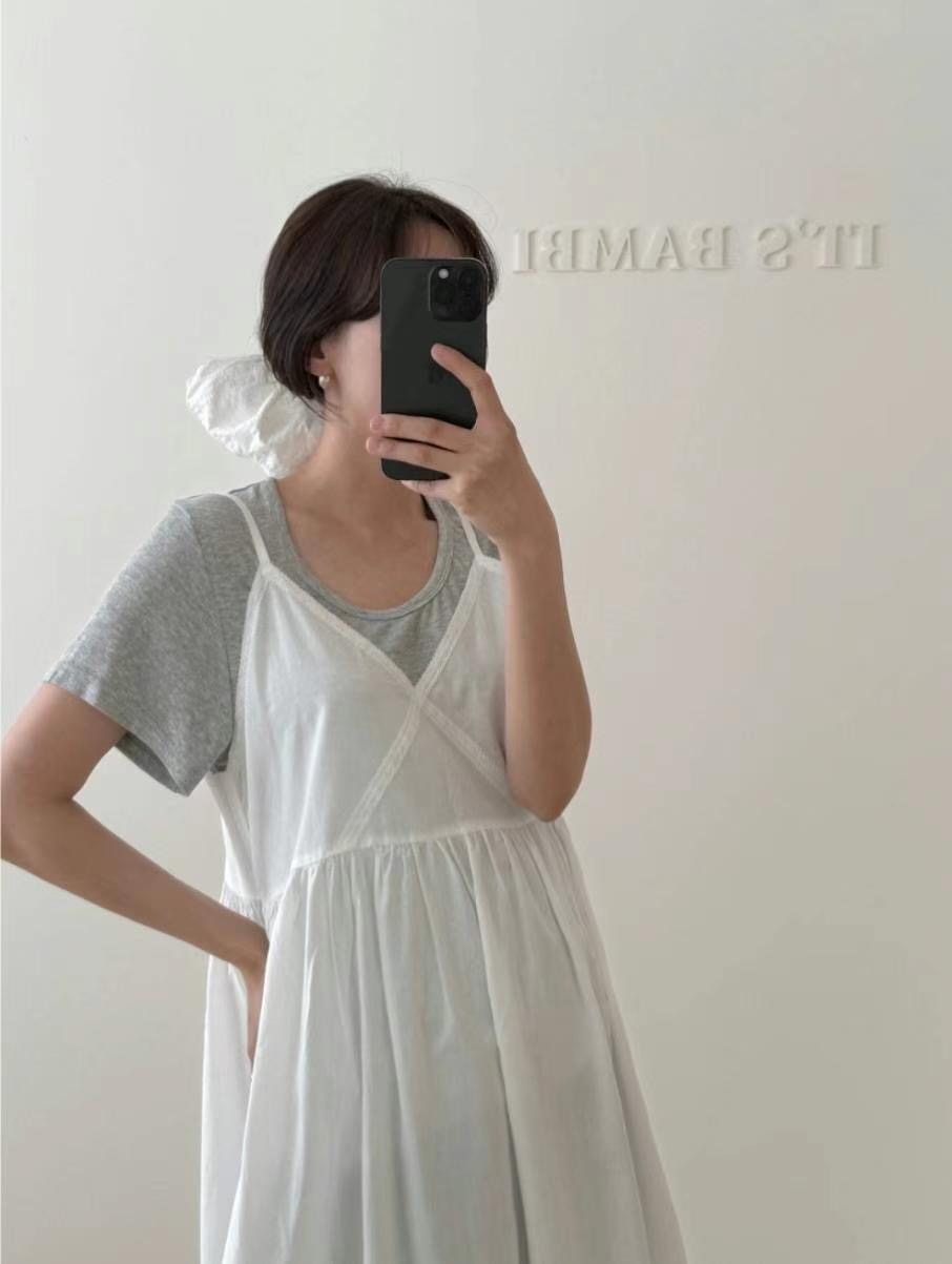 GAMGAK東大門㊣實拍女士新品休閑人氣25春夏時尚真品連衣裙GAMGAK連衣裙