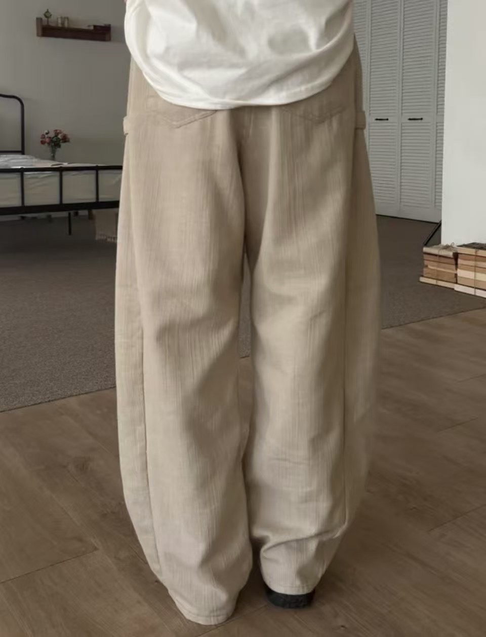 JJIM東大門㊣直郵女士新款時尚熱賣推薦25春夏真品人氣休閑褲JJIM休閑褲