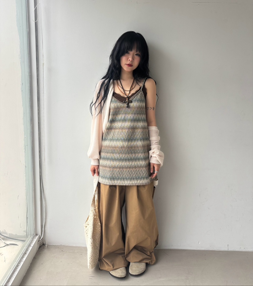SHOTGUN東大門㊣實拍女裝新款真品時尚職業熱賣25春夏吊帶背心SHOTGUN吊帶/背心