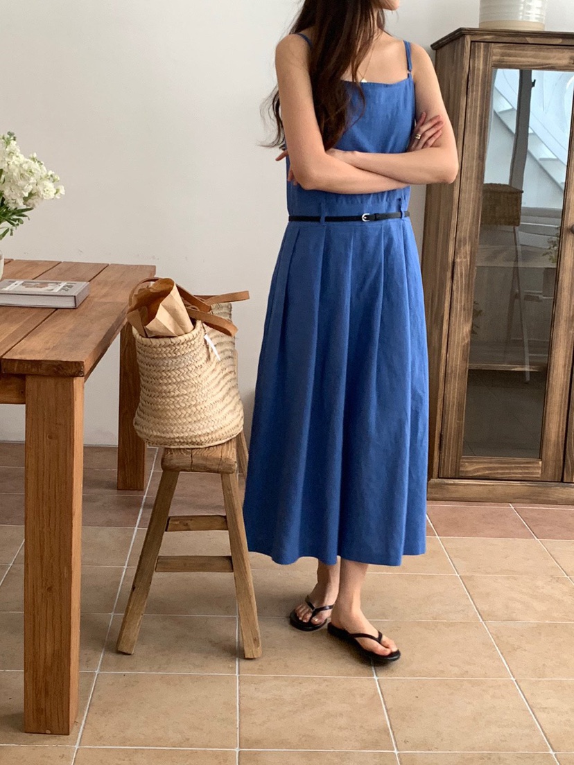 GOYOU韓國直郵㊣女士新品休閑熱賣時尚連衣裙Sale不含腰帶打折de goyou連衣裙
