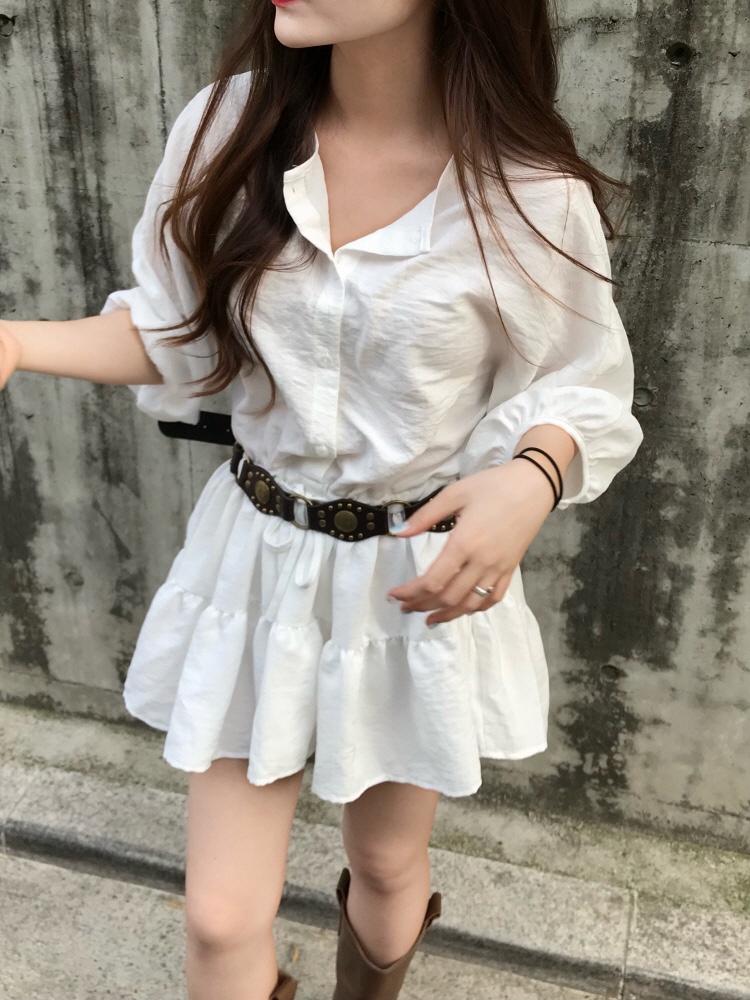 SHOTGUN東大門㊣直郵女裝新款職業時尚人氣推薦真品休閑連衣裙SHOTGUN連衣裙
