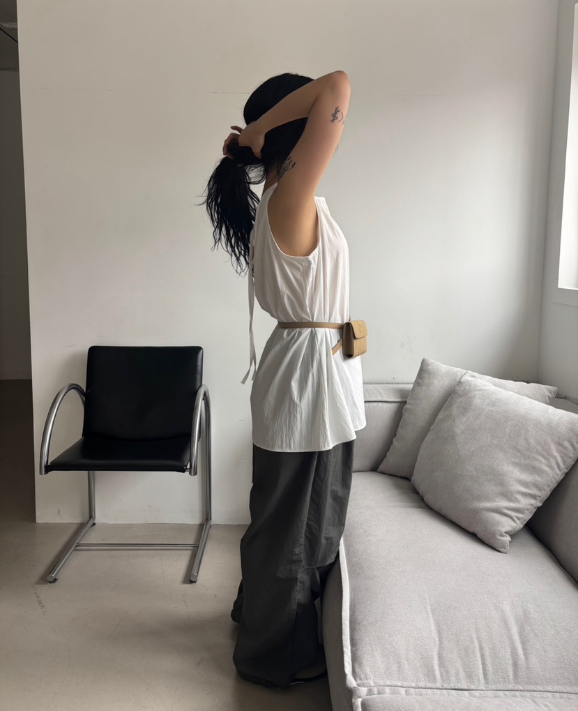 SHOTGUN韓國代購㊣女士新品25春夏推薦職業休閑熱賣真品連衣裙SHOTGUN連衣裙