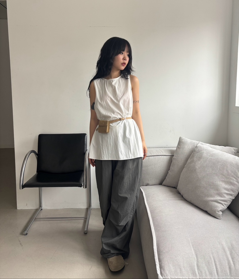 SHOTGUN韓國代購㊣女士新品25春夏推薦職業休閑熱賣真品連衣裙SHOTGUN連衣裙