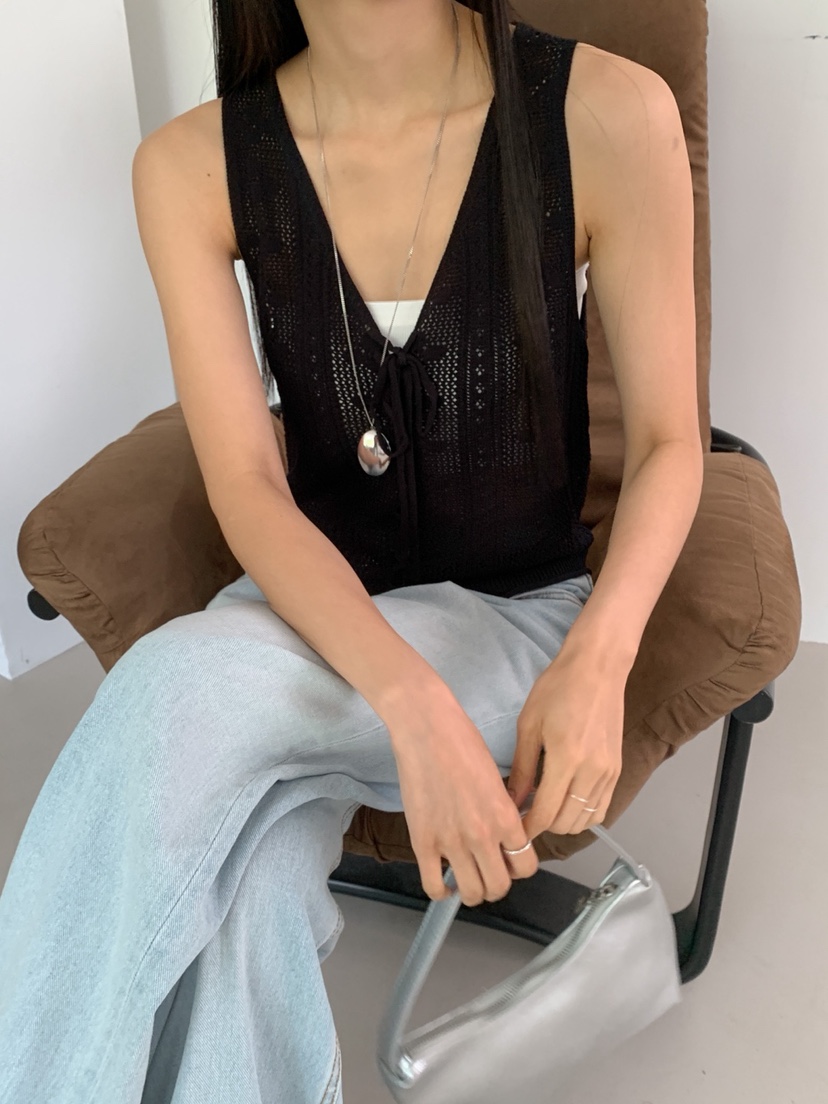 DARLUZ_MI韓國代購㊣女裝新款職業熱賣時尚休閑真品人氣馬甲DARLUZ_MI馬甲
