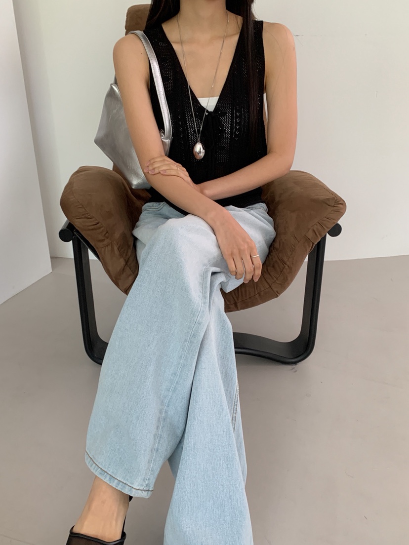 DARLUZ_MI韓國代購㊣女裝新款職業熱賣時尚休閑真品人氣馬甲DARLUZ_MI馬甲