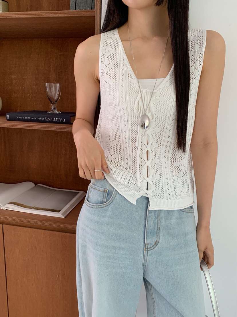 DARLUZ_MI韓國代購㊣女裝新款職業熱賣時尚休閑真品人氣馬甲DARLUZ_MI馬甲