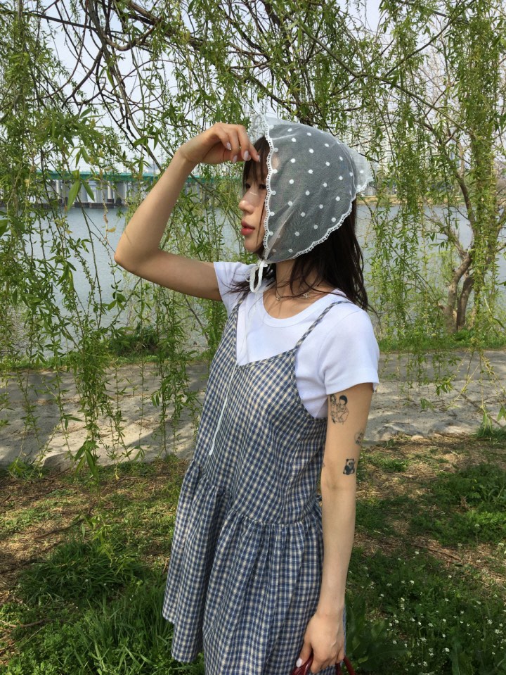 SHOTGUN韓國代購㊣女裝新品休閑25春夏熱賣推薦真品時尚連衣裙SHOTGUN連衣裙