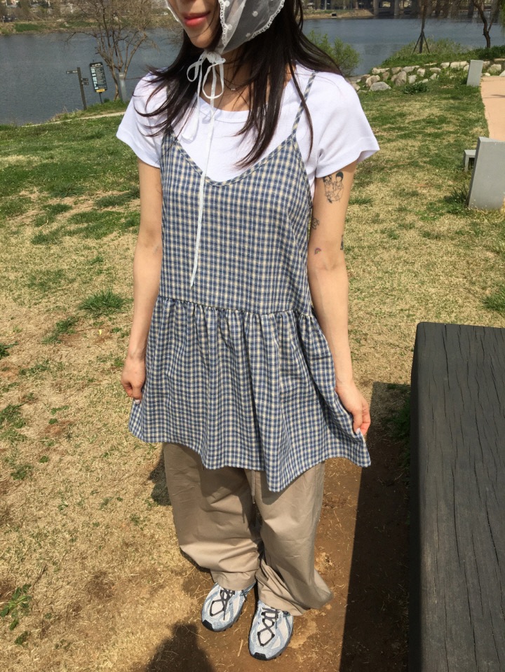 SHOTGUN韓國代購㊣女裝新品休閑25春夏熱賣推薦真品時尚連衣裙SHOTGUN連衣裙
