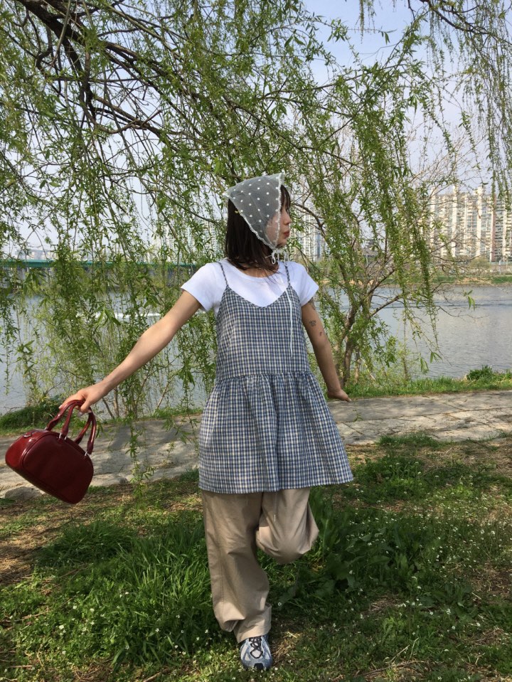 SHOTGUN韓國代購㊣女裝新品休閑25春夏熱賣推薦真品時尚連衣裙SHOTGUN連衣裙