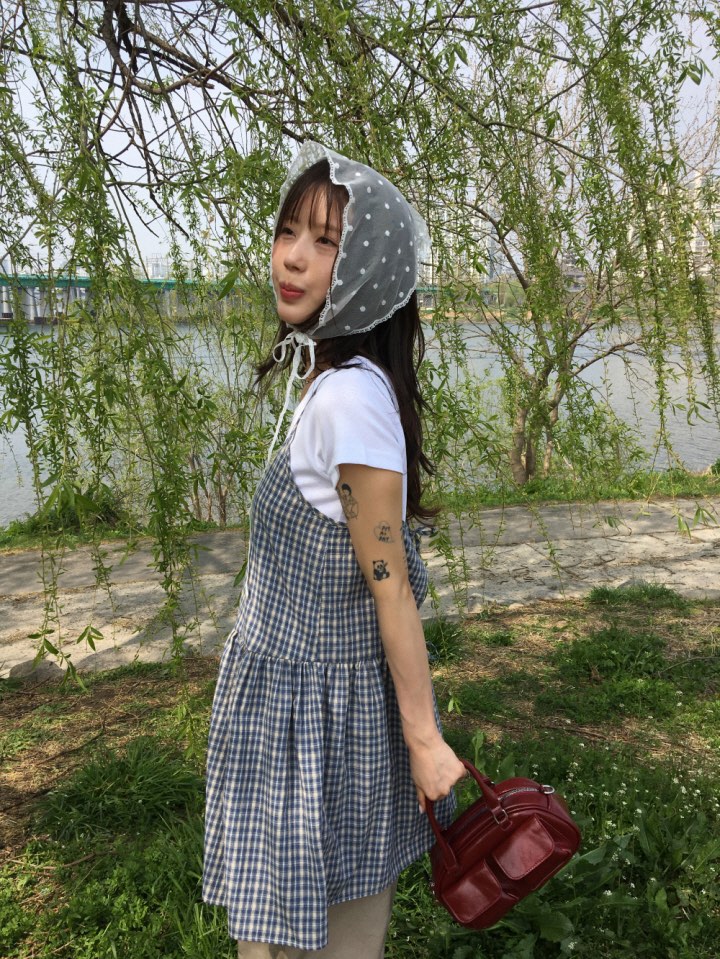 SHOTGUN韓國代購㊣女裝新品休閑25春夏熱賣推薦真品時尚連衣裙SHOTGUN連衣裙