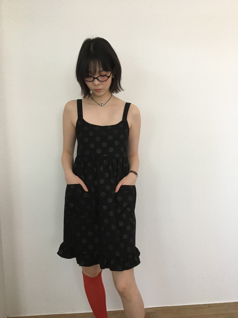 SHOTGUN韓國直郵㊣女裝新款人氣熱賣時尚真品推薦休閑連衣裙SHOTGUN連衣裙