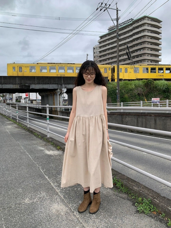 SHOTGUN韓國代購㊣女裝新品推薦職業25春夏休閑人氣時尚連衣裙SHOTGUN連衣裙