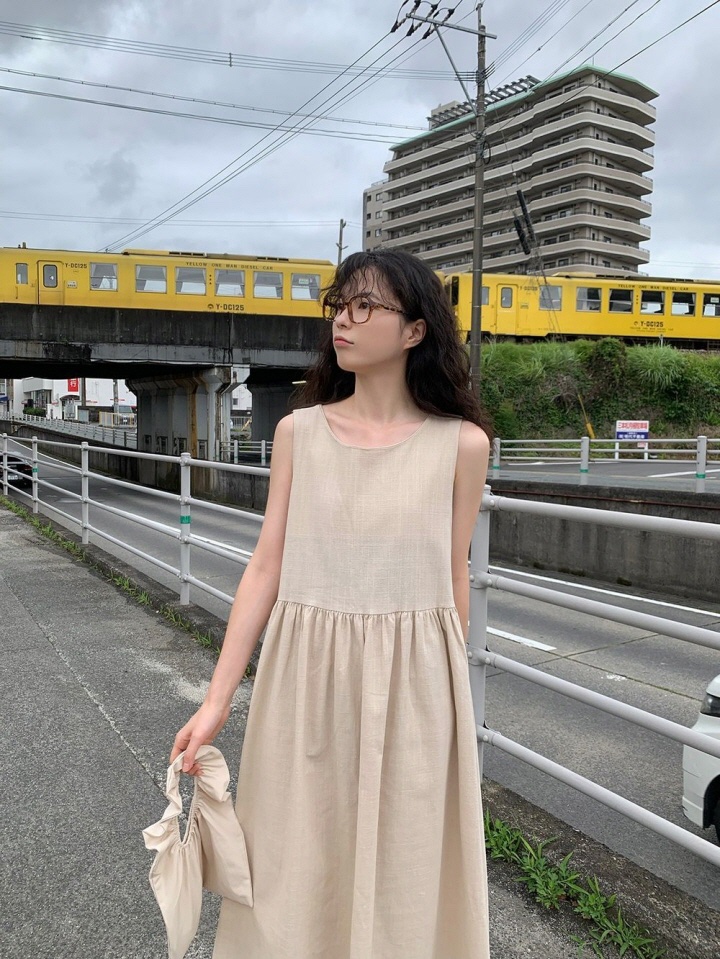 SHOTGUN韓國代購㊣女裝新品推薦職業25春夏休閑人氣時尚連衣裙SHOTGUN連衣裙