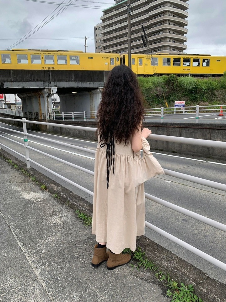 SHOTGUN韓國代購㊣女裝新品推薦職業25春夏休閑人氣時尚連衣裙SHOTGUN連衣裙
