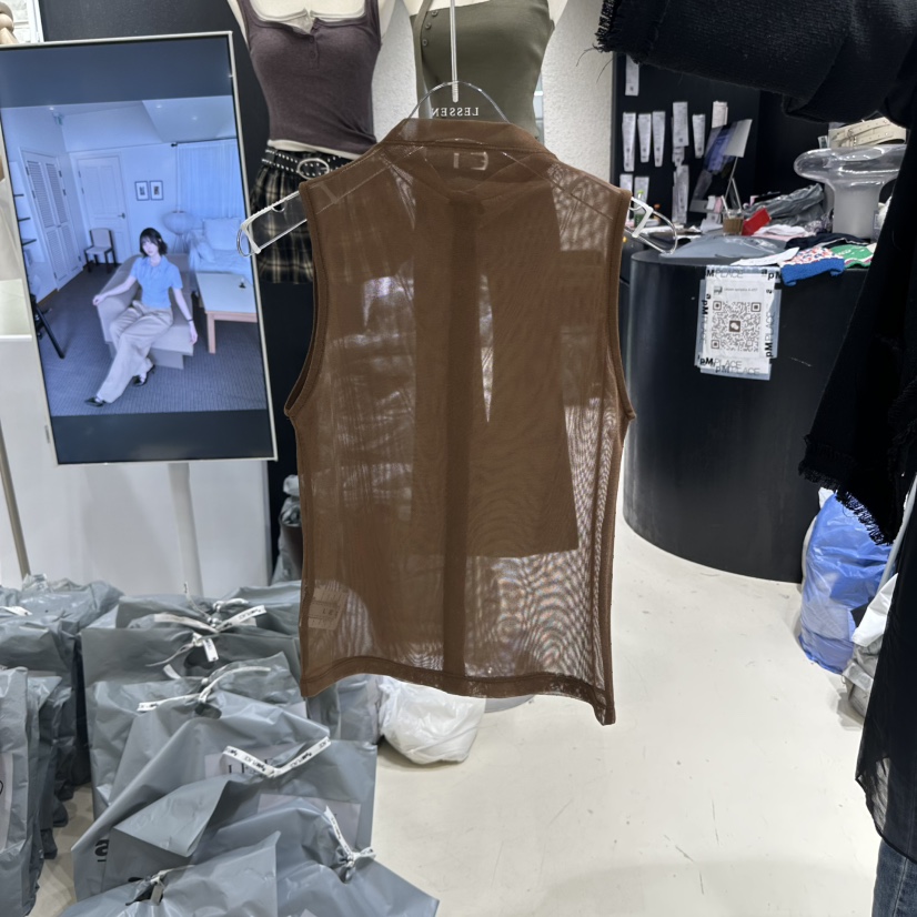 LESSEN東大門㊣直郵女士新款職業休閑人氣時尚推薦吊帶背心LESSEN吊帶/背心