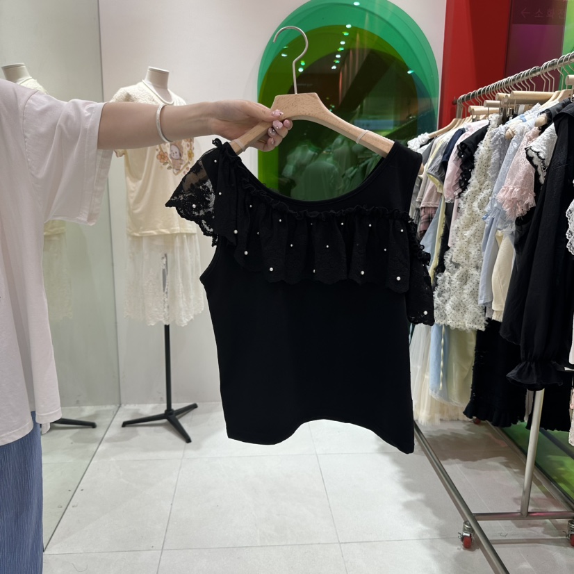 MINI UNNI韓國代購㊣女裝新款真品休閑人氣推薦熱賣25春夏T恤MINI UNNIT恤