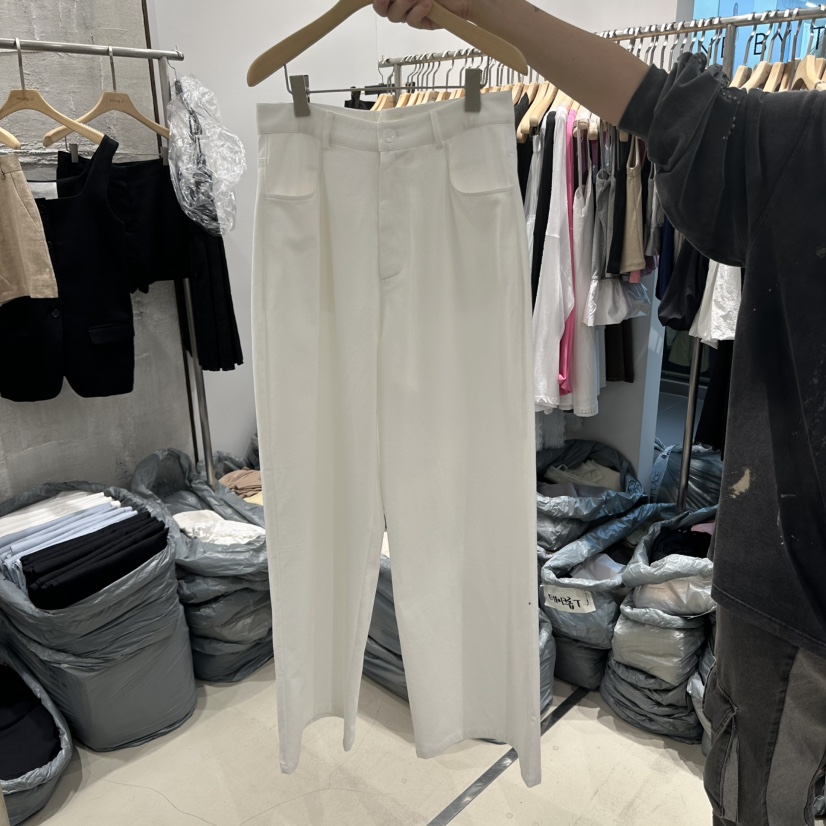 HONG.U韓國直郵㊣女裝新品25春夏推薦熱賣職業人氣時尚休閑褲HONG.U休閑褲