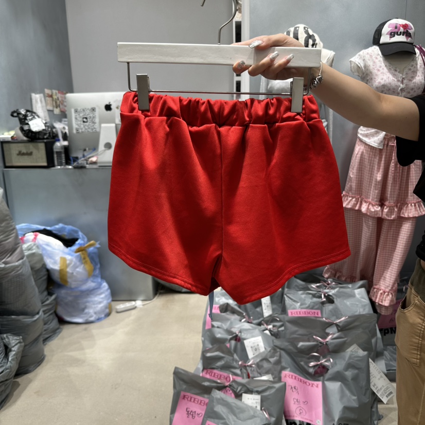 RIBBON韓國直郵㊣女裝新款25春夏熱賣人氣推薦時尚真品短褲RIBBON短褲