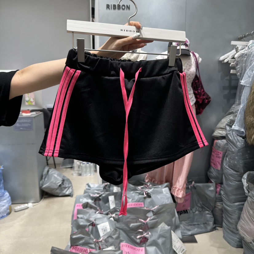 RIBBON韓國直郵㊣女裝新款25春夏熱賣人氣推薦時尚真品短褲RIBBON短褲圖色2