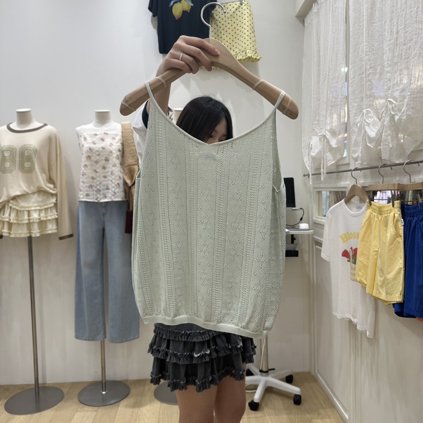 FURE東大門㊣代購女士新品職業休閑時尚熱賣真品25春夏吊帶背心FURE吊帶/背心