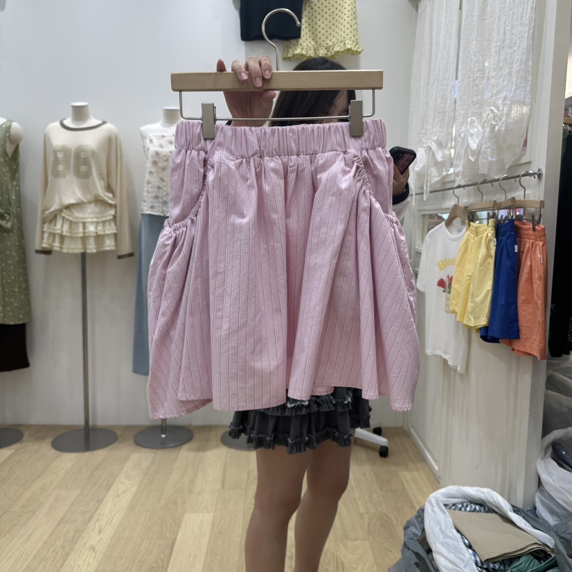 FURE韓國直郵㊣女士新品推薦25春夏休閑熱賣時尚人氣真品短裙FURE短裙圖色1