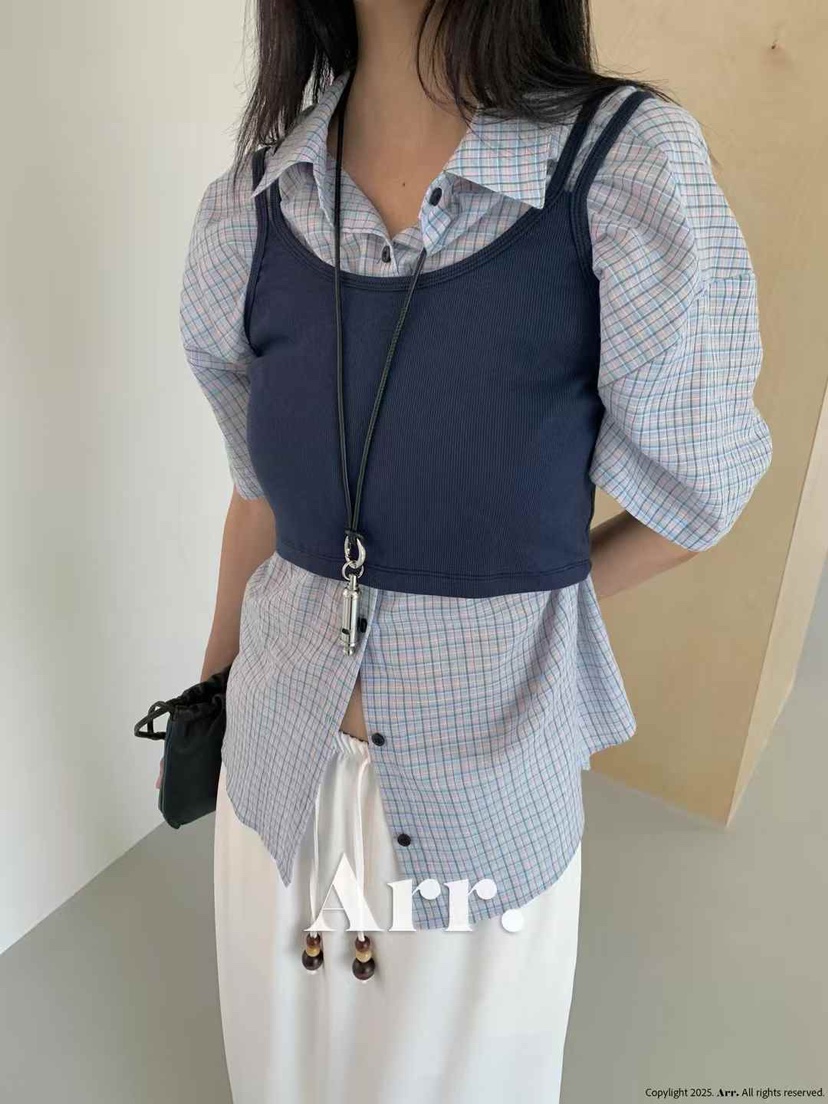 ARR東大門㊣代購女士新品熱賣真品職業人氣推薦休閑吊帶背心ARR吊帶/背心