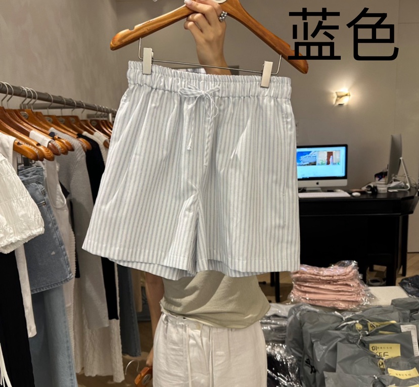 BRUSH-P東大門㊣代購女裝新款人氣25春夏真品職業推薦短褲BRUSH-P短褲圖色2