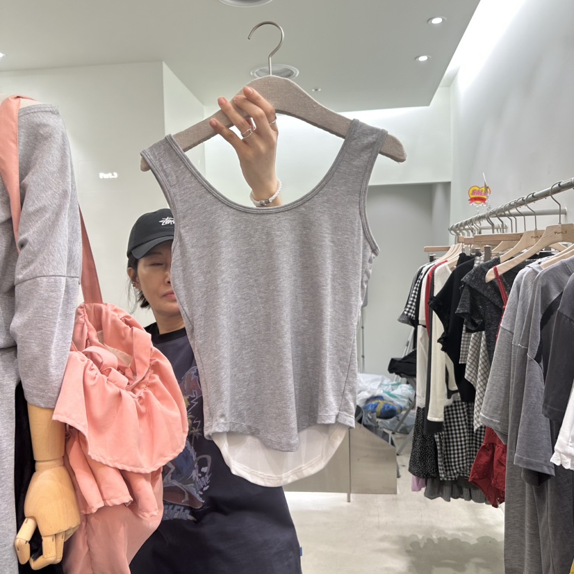 PART3東大門㊣實拍女裝新款25春夏熱賣真品人氣休閑吊帶背心Part.3吊帶/背心