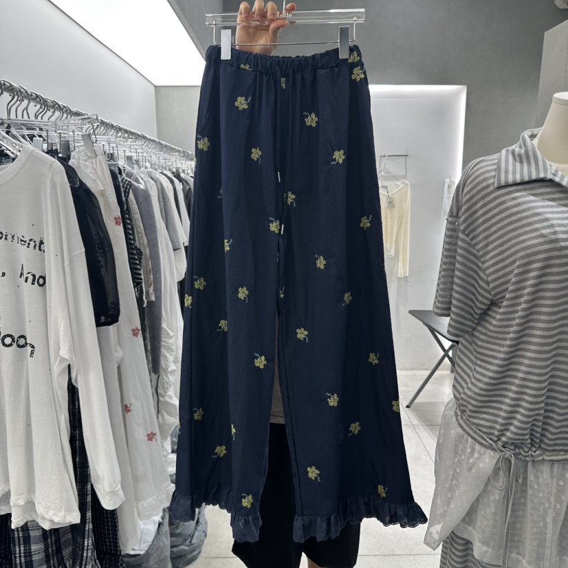 ANDE韓國直郵㊣女裝新品休閑推薦25春夏人氣真品職業休閑褲ANDE休閑褲圖色2