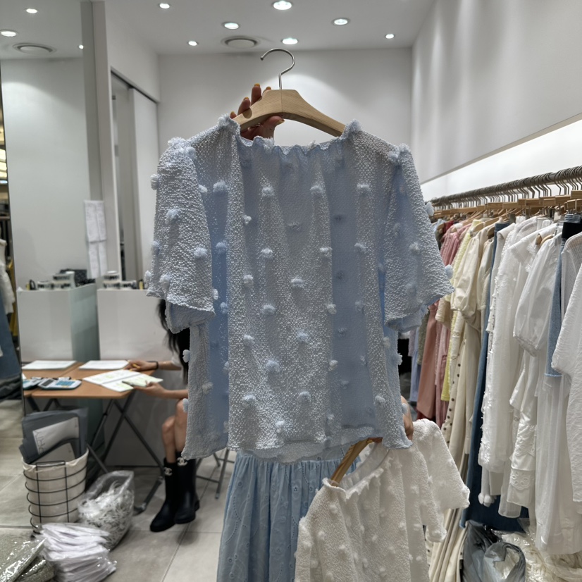 XPARTY東大門㊣直郵女裝新品熱賣休閑真品人氣推薦襯衫蕾絲衫XPARTY襯衫/蕾絲衫