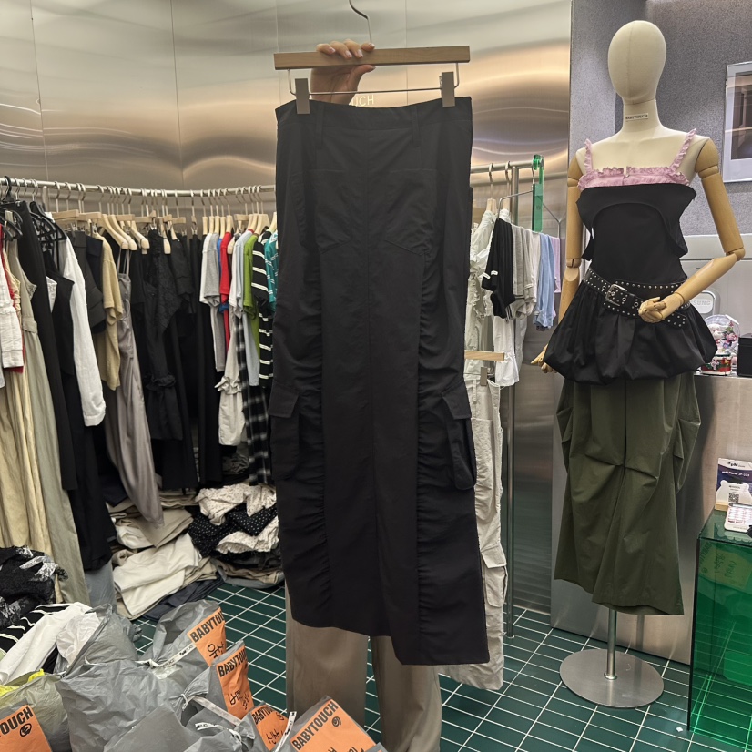 BABYTOUCH東大門㊣直郵女士新品25春夏時尚職業熱賣推薦長裙BABYTOUCH長裙