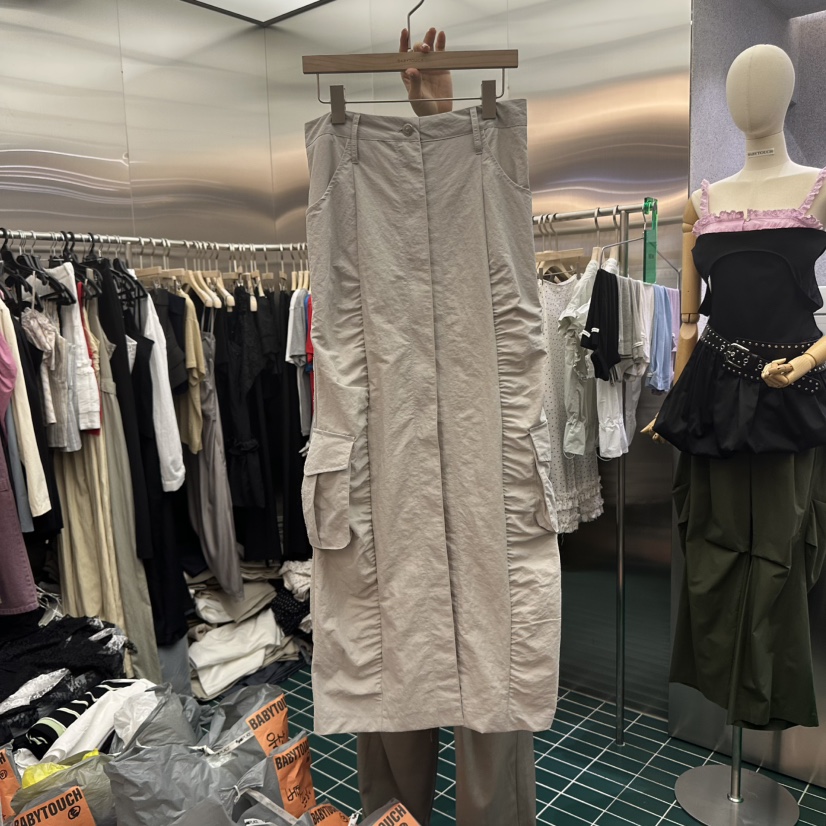 BABYTOUCH東大門㊣直郵女士新品25春夏時尚職業熱賣推薦長裙BABYTOUCH長裙