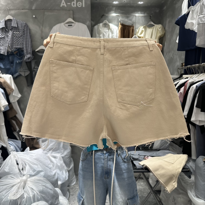 A-DEL東大門㊣實拍女裝新品職業熱賣時尚25春夏人氣真品短褲A-DEL短褲