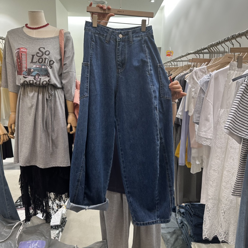 PART3東大門㊣代購女士新品25春夏人氣休閑真品職業熱賣牛仔褲Part.3牛仔褲