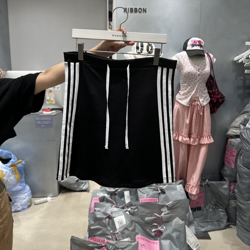 RIBBON韓國代購㊣女裝新款熱賣人氣職業時尚25春夏推薦短裙RIBBON短裙圖色3