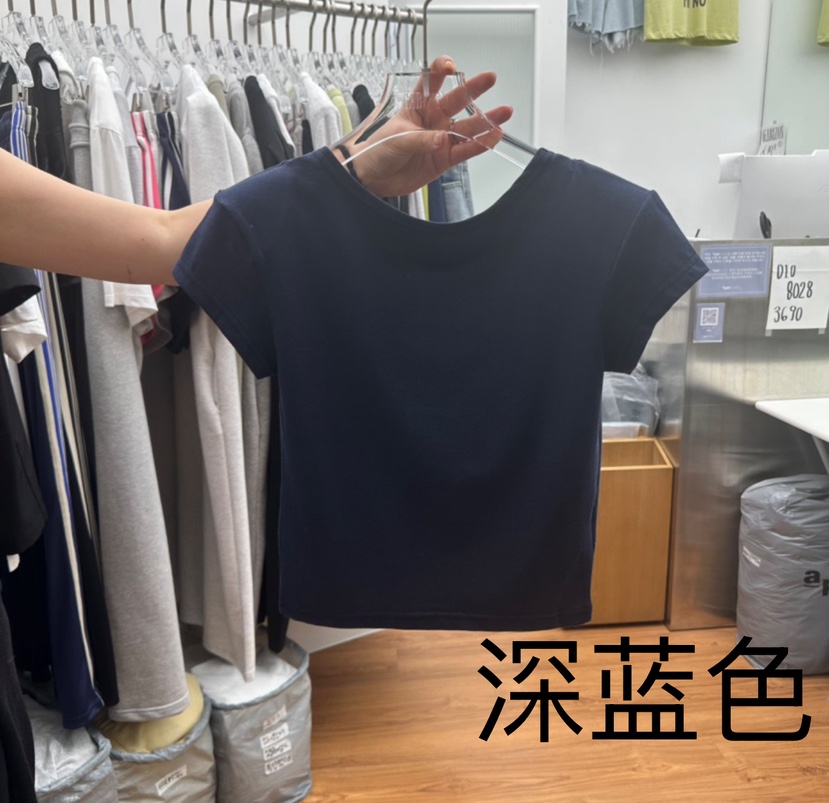 GABIZON韓國代購㊣女士新品時尚推薦真品25春夏職業熱賣T恤GABIZONT恤圖色3