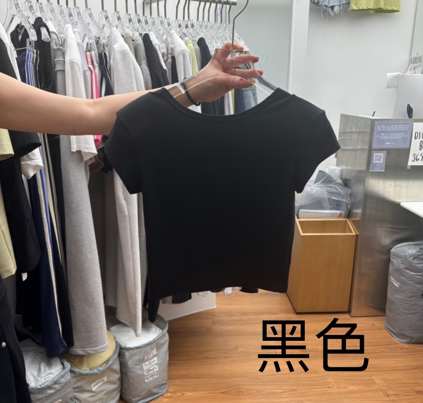 GABIZON韓國代購㊣女士新品時尚推薦真品25春夏職業熱賣T恤GABIZONT恤圖色4
