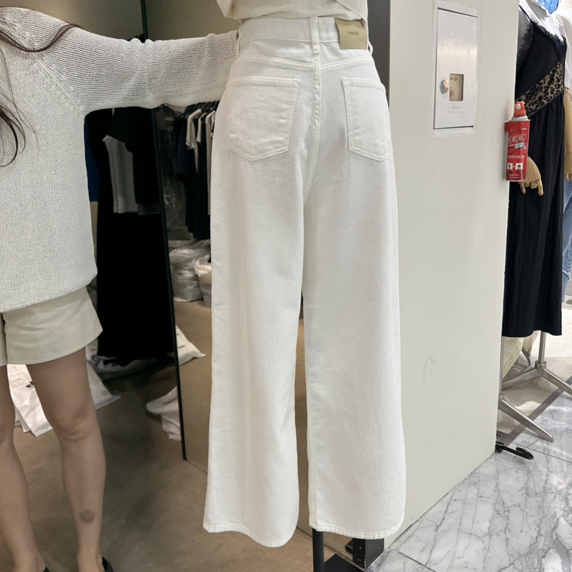 RE STOCK韓國直郵㊣女裝新款25春夏時尚熱賣職業人氣休閑褲RE STOCK休閑褲