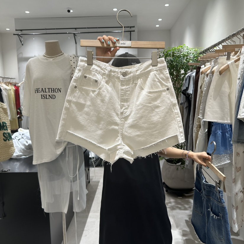 AYCE東大門㊣直郵女士新款職業熱賣推薦25春夏時尚短褲復古101SHOWROOM/AYCE短褲圖色2